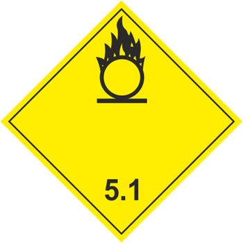 Окисляющие вещества - Маркировка опасных грузов, знаки опасности - ohrana.inoy.org