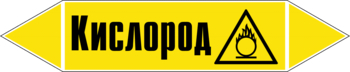 Маркировка трубопровода "кислород" (пленка, 252х52 мм) - Маркировка трубопроводов - Маркировки трубопроводов "ГАЗ" - ohrana.inoy.org